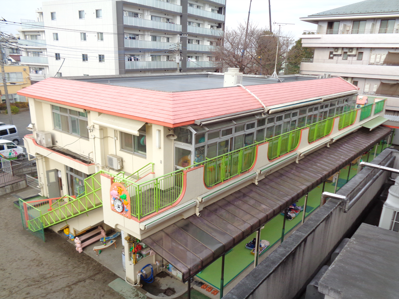 保育園の建物